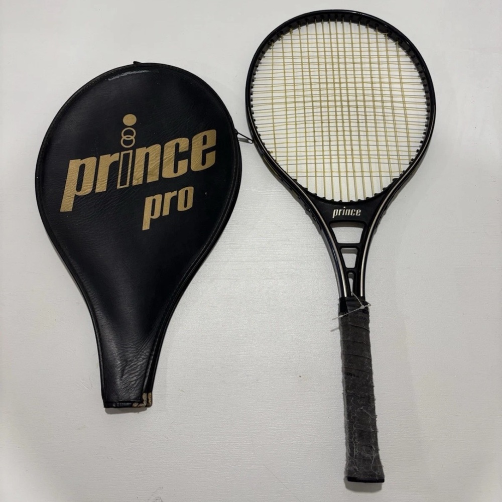 Vintage Prince Pro Series 90 Graphite Tennis Racquet 4 3/8